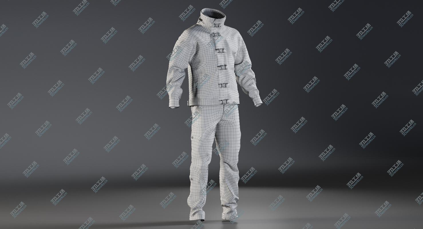 images/goods_img/202104022/Black SWAT Uniform (2 cloth sides) 3D model/4.jpg